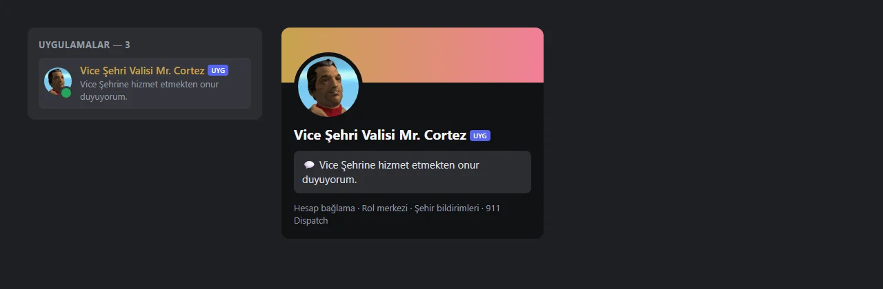 Mr. Cortez: durum ve profil