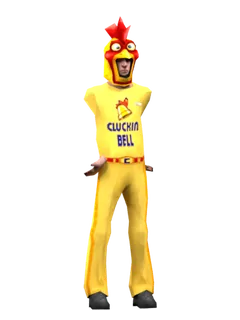 Cluckin' Bell çalışanı