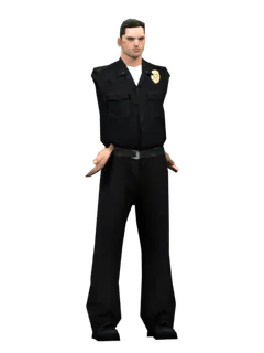 Los Santos polisi (silah kılıfsız)