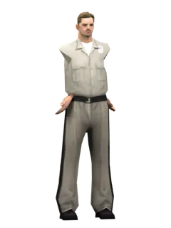 Las Venturas polisi (silah kılıfsız)